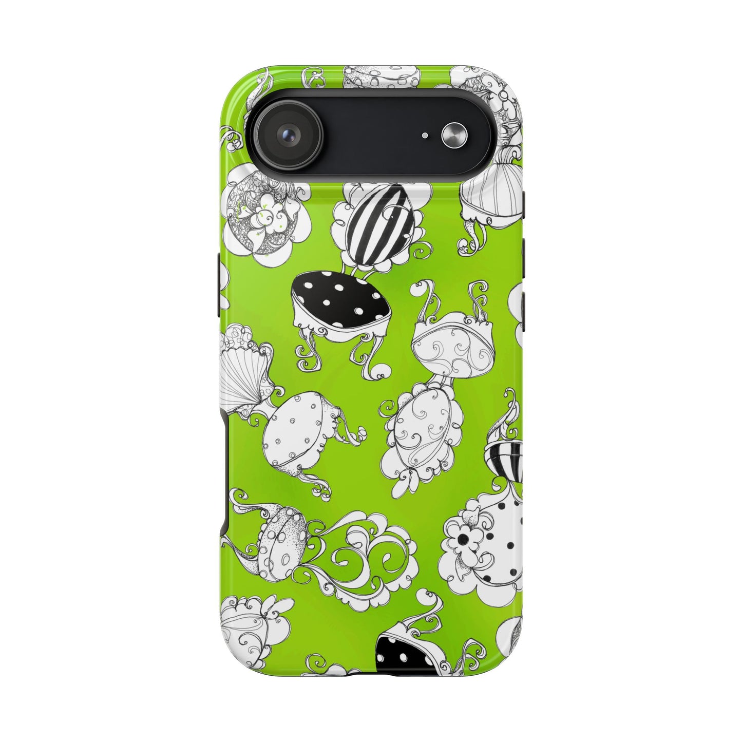 Bistro Chairs Lime Phone Case