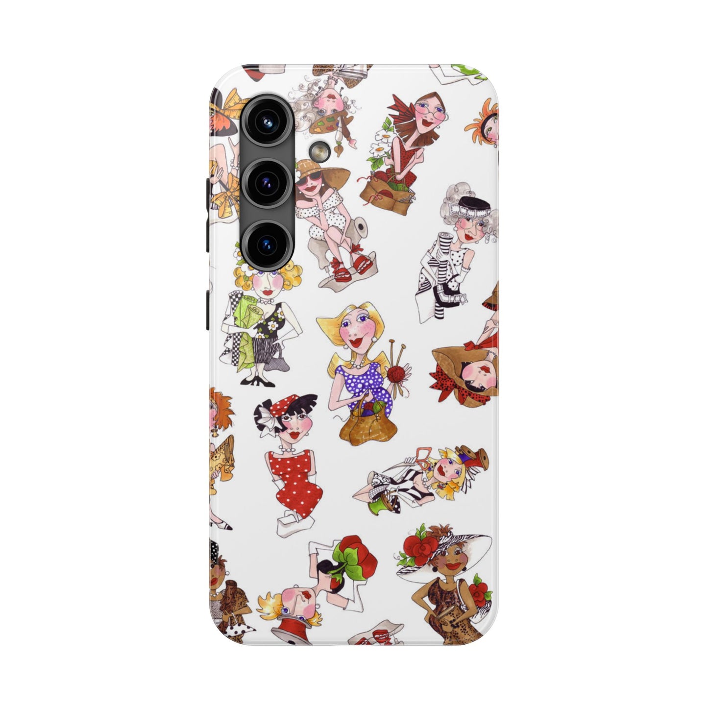 Creative Toss White Phone Case