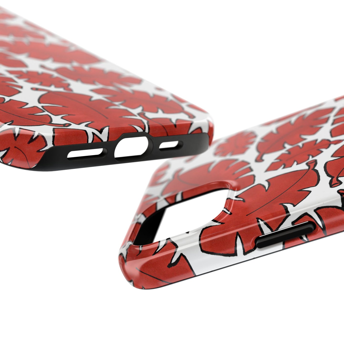 Red Bananas White Phone Case