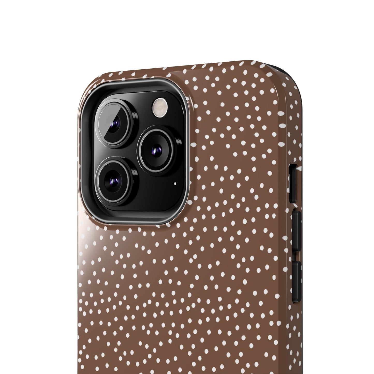 Dottible Chocolate / White Phone Case