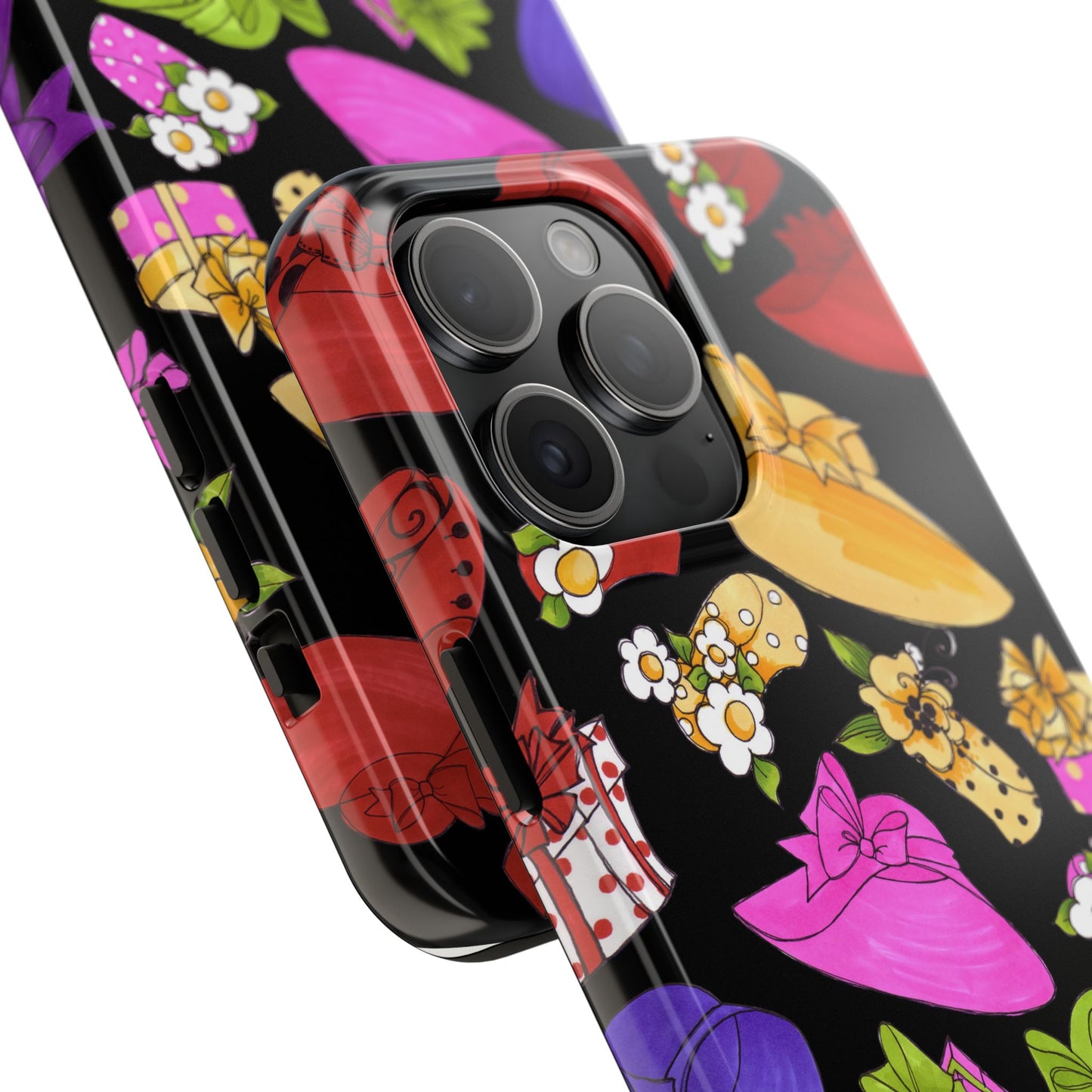 Accessories Tossed Black Phone Case