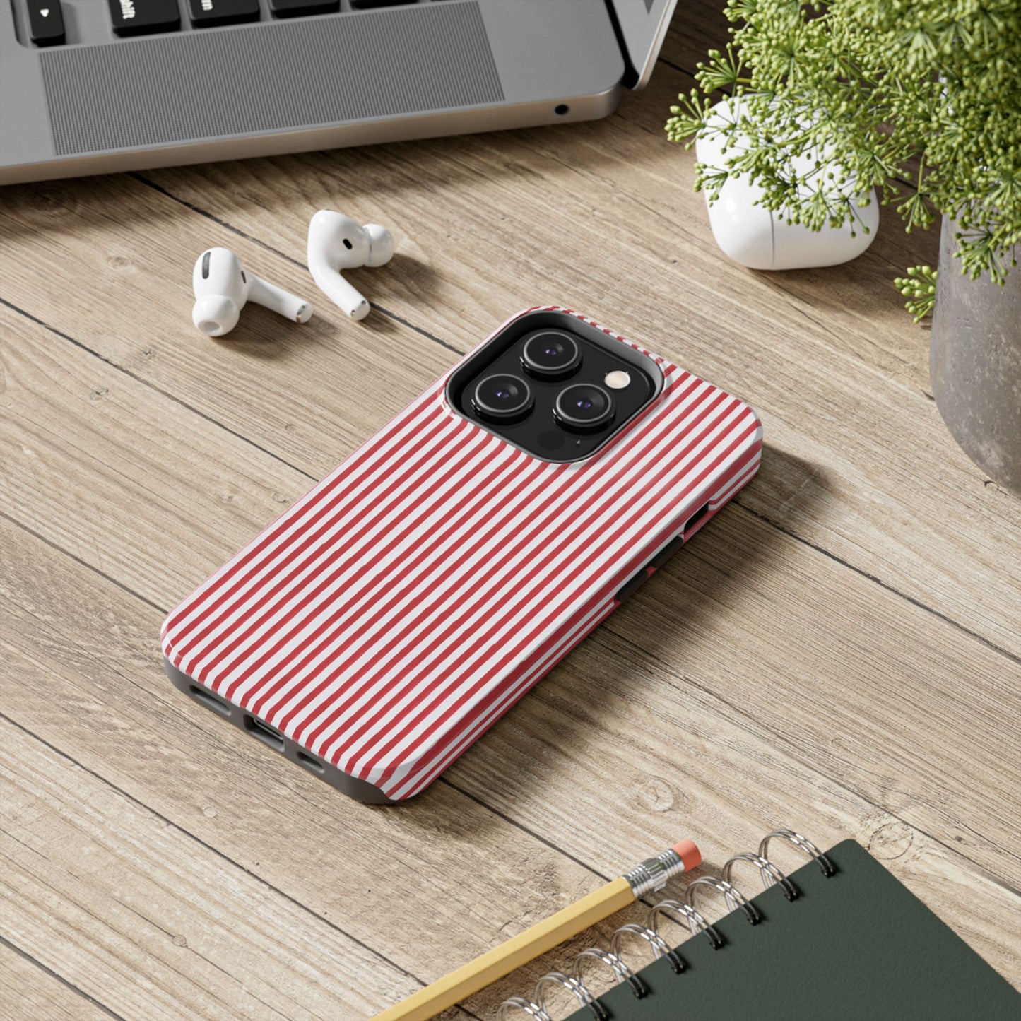 Lazy Stripe Red Phone Case