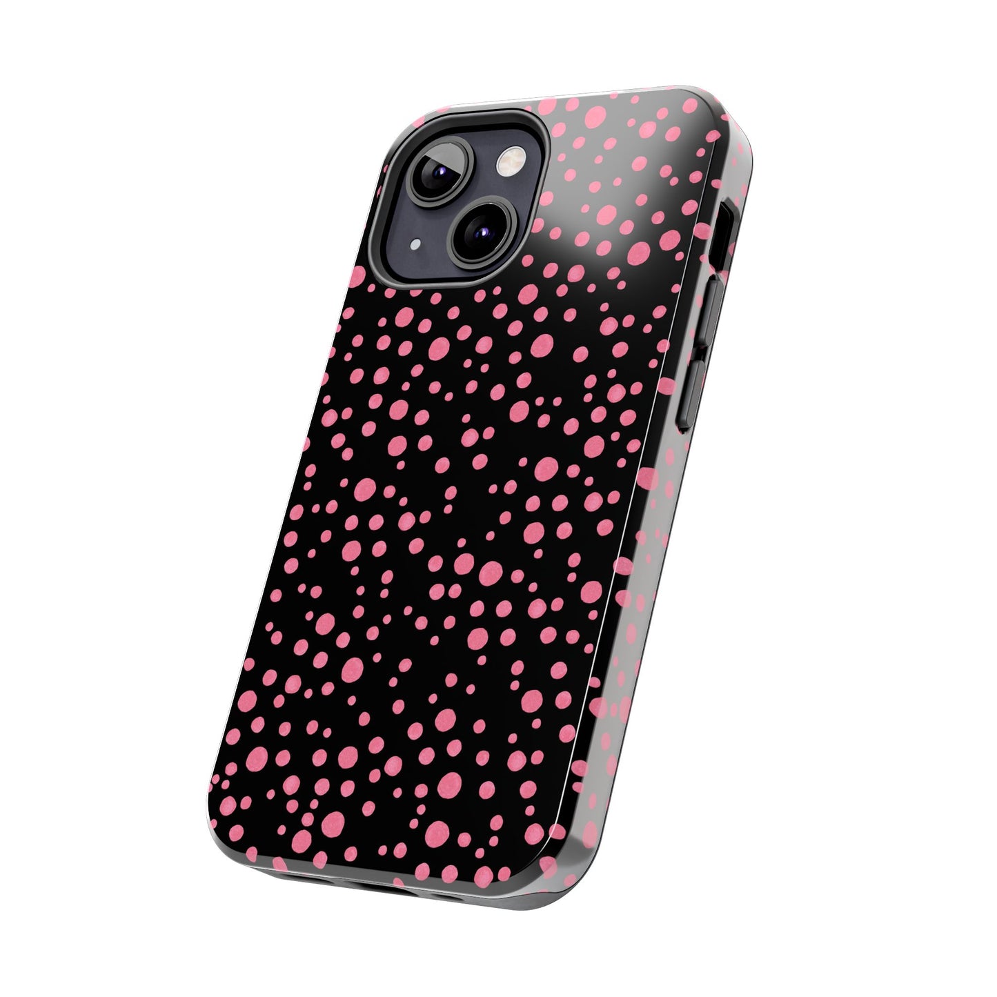 Balloon Dots Black / Pink Phone Case