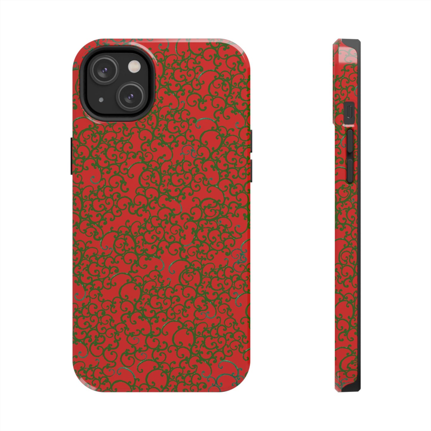 Scrollie Red / Green Phone Case