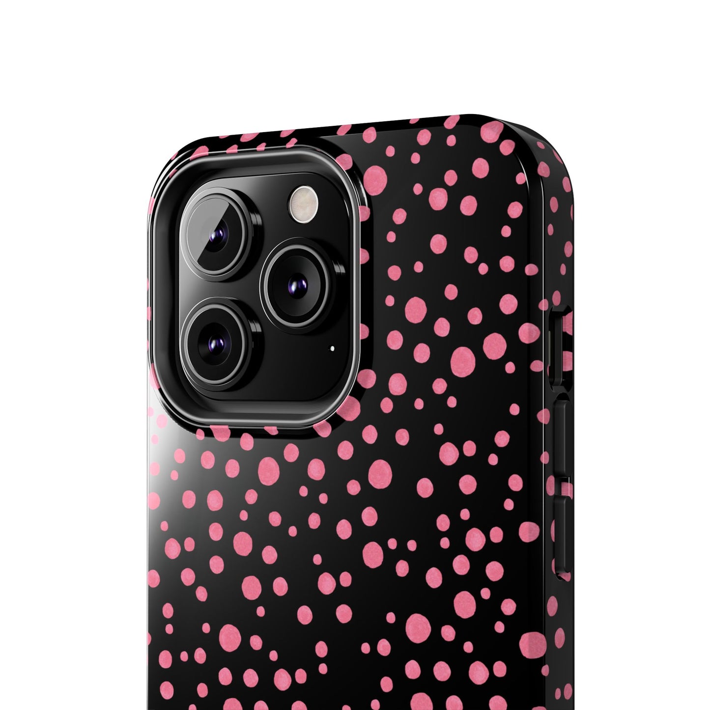 Balloon Dots Black / Pink Phone Case