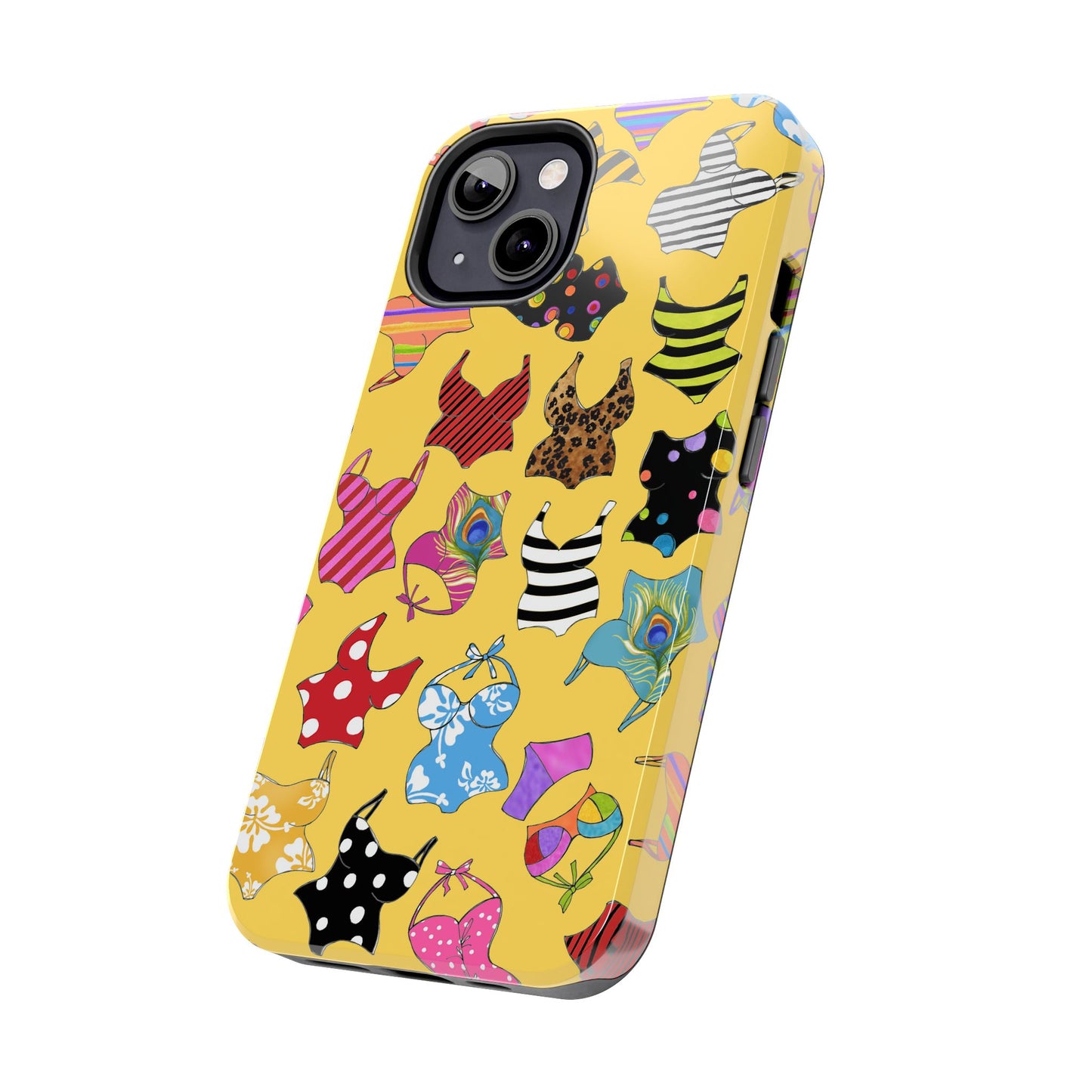 Assorted Suits Yellow Phone Case