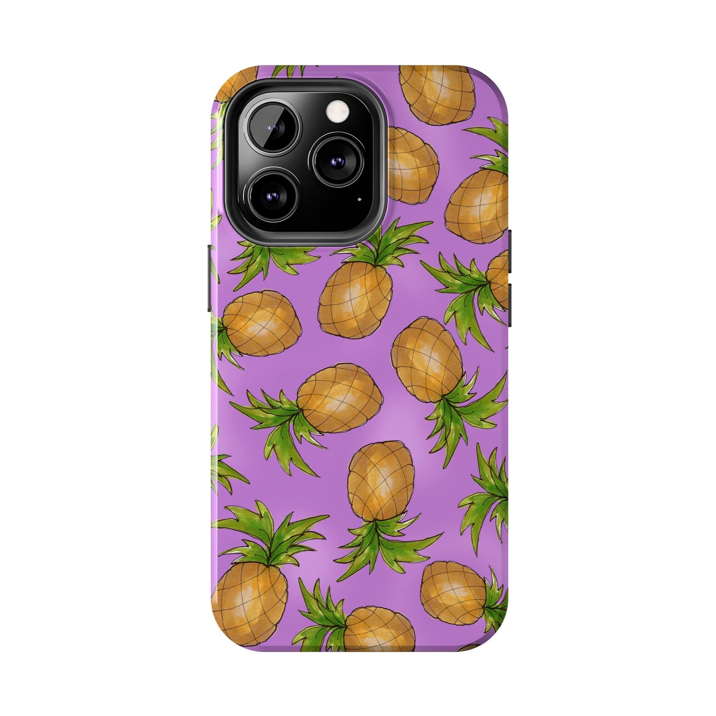 Pineapple Toss Lilac Phone Case