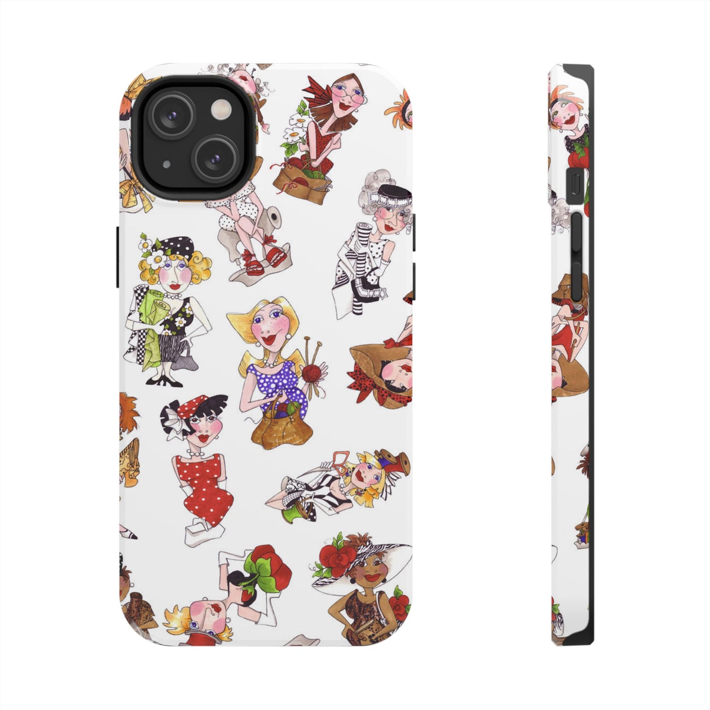 Creative Toss White Phone Case