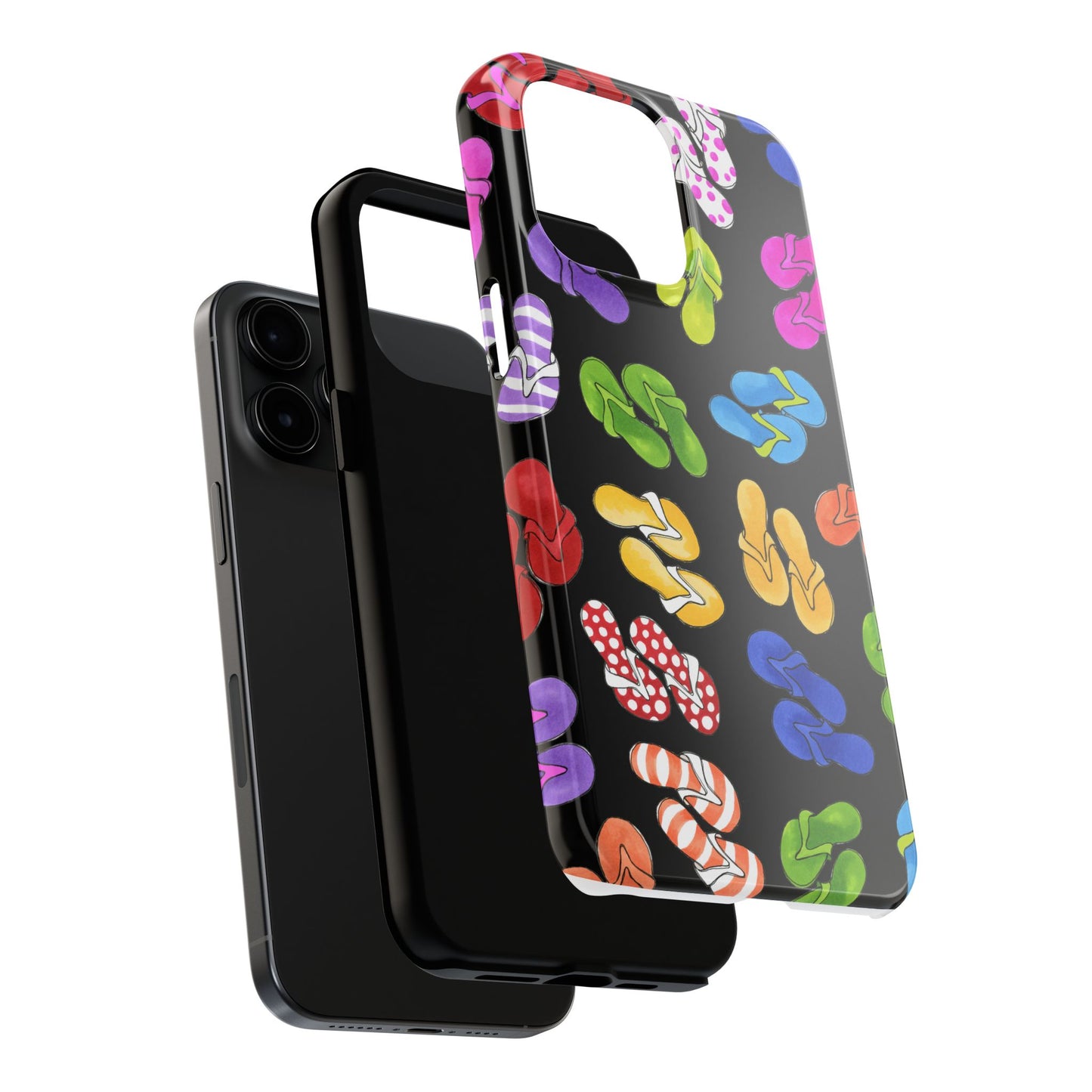 Fun Flops Black Phone Case