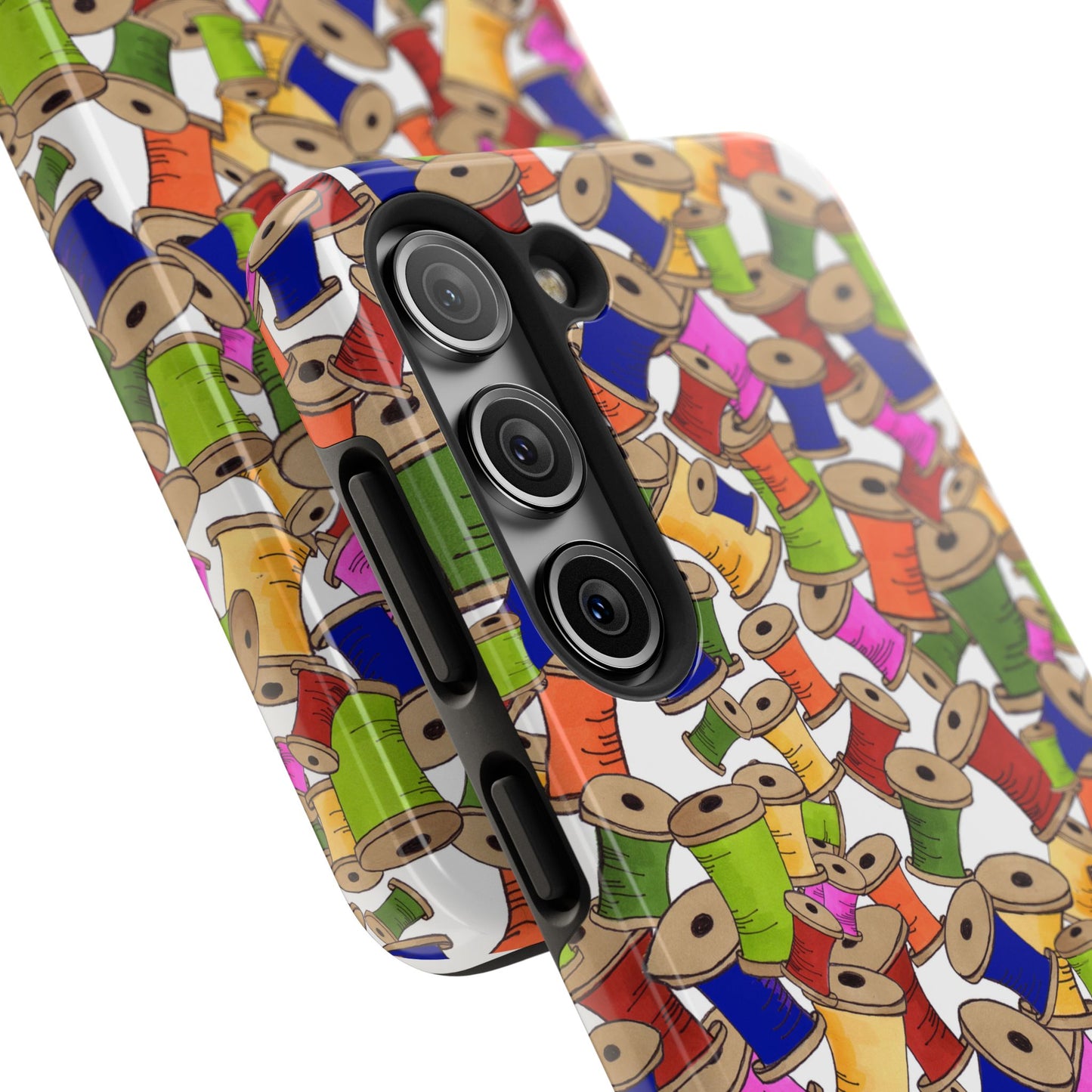 Spoolopoly White Phone Case