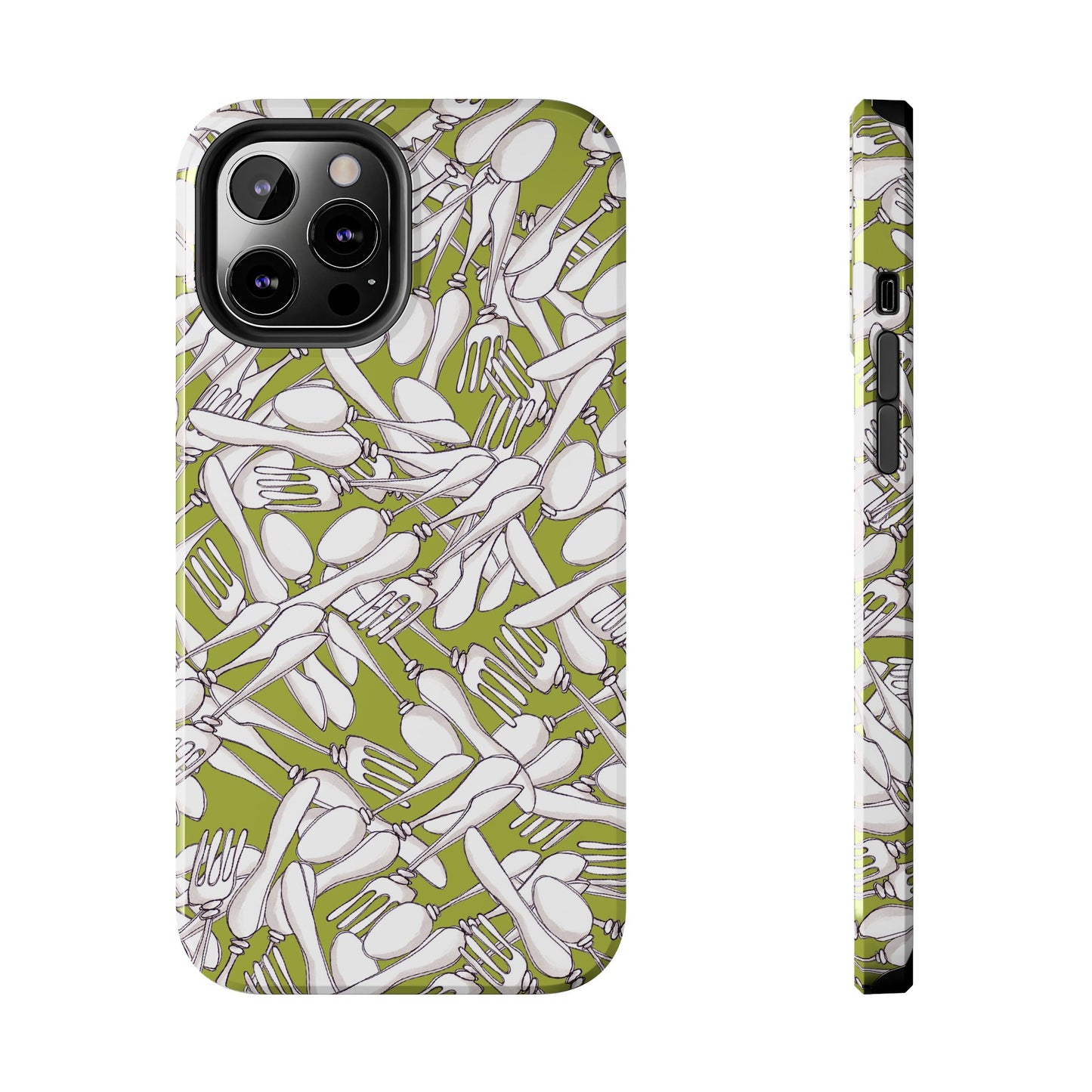 Silverware Wars Green Phone Case