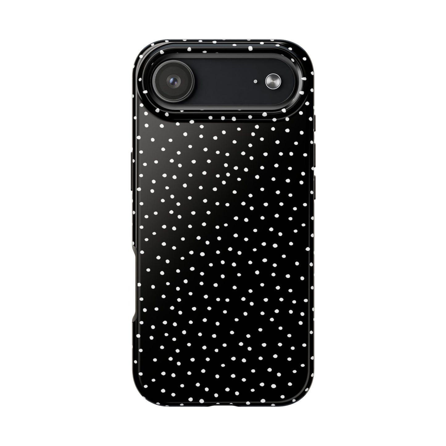 Dinky Dots Black / White Phone Case