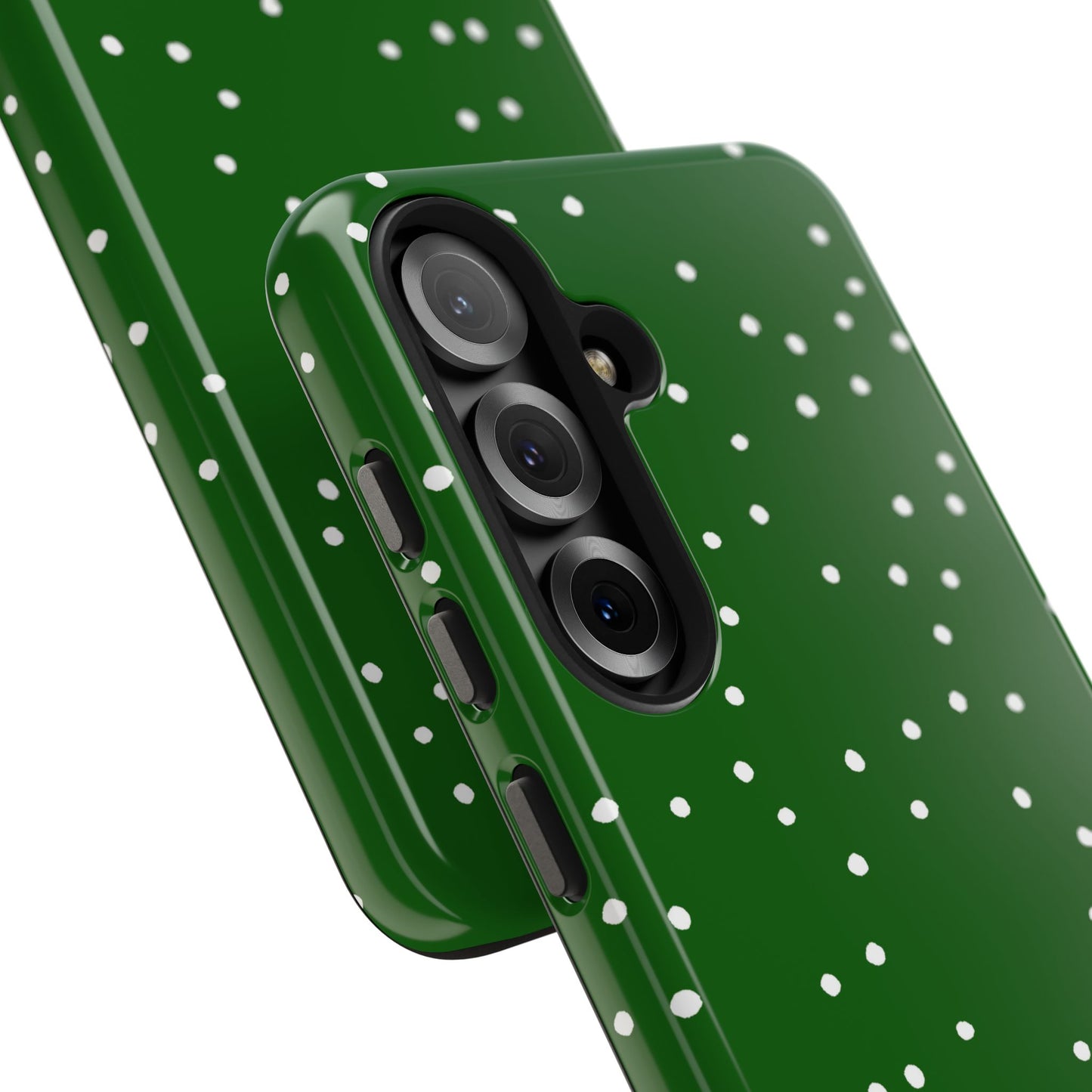 Dinky Dots Green / White Phone Case