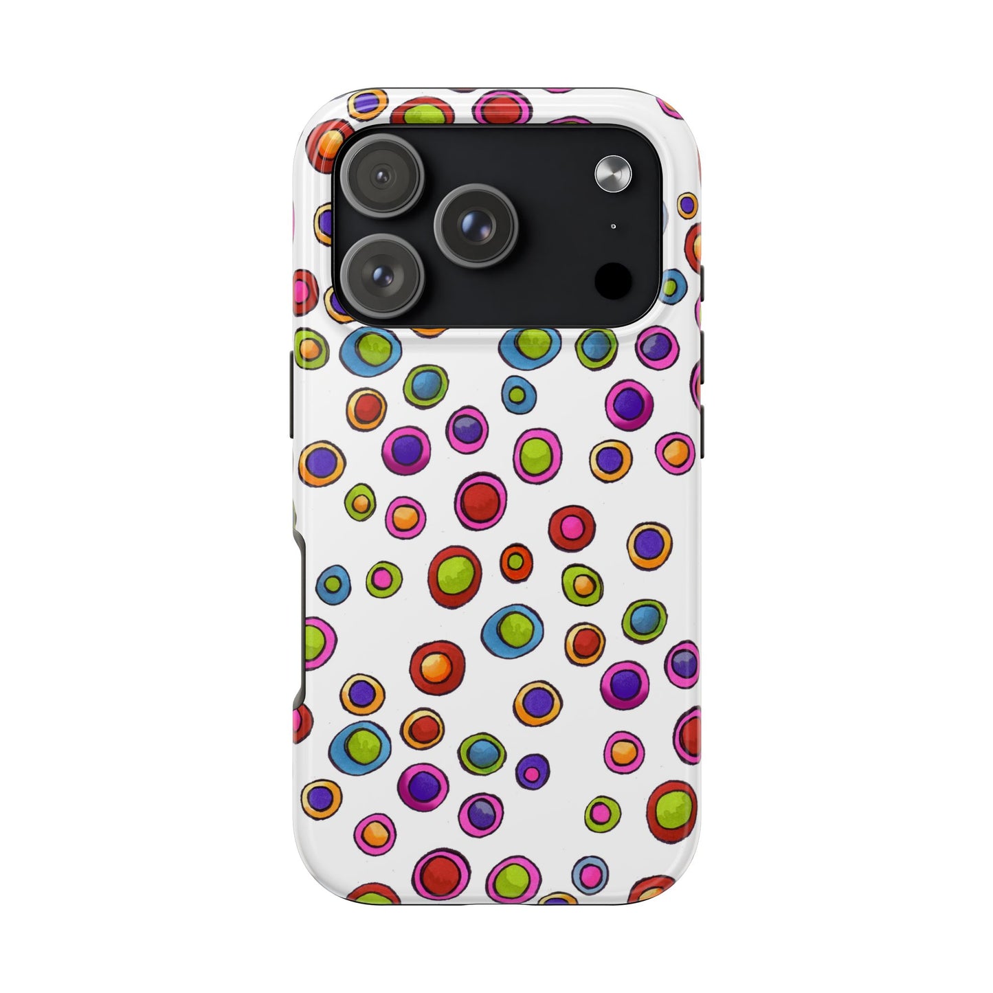 Dopey Dots White Phone Case
