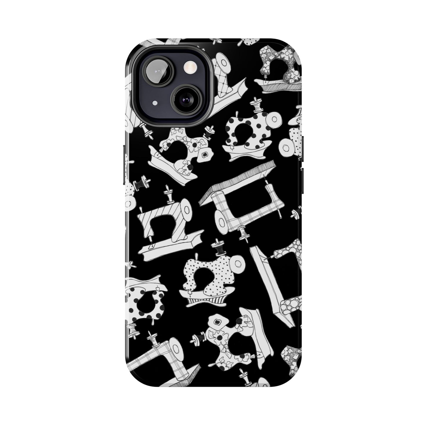 Sew Essential Black Phone Case