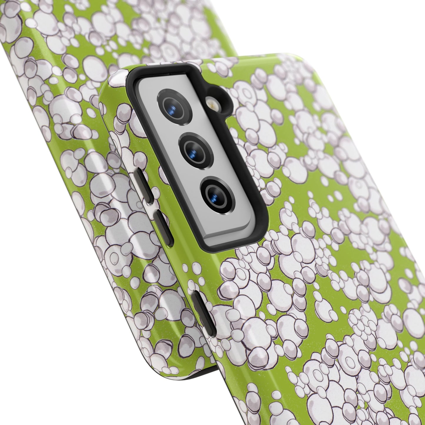 Bubble Dots Green Phone Case