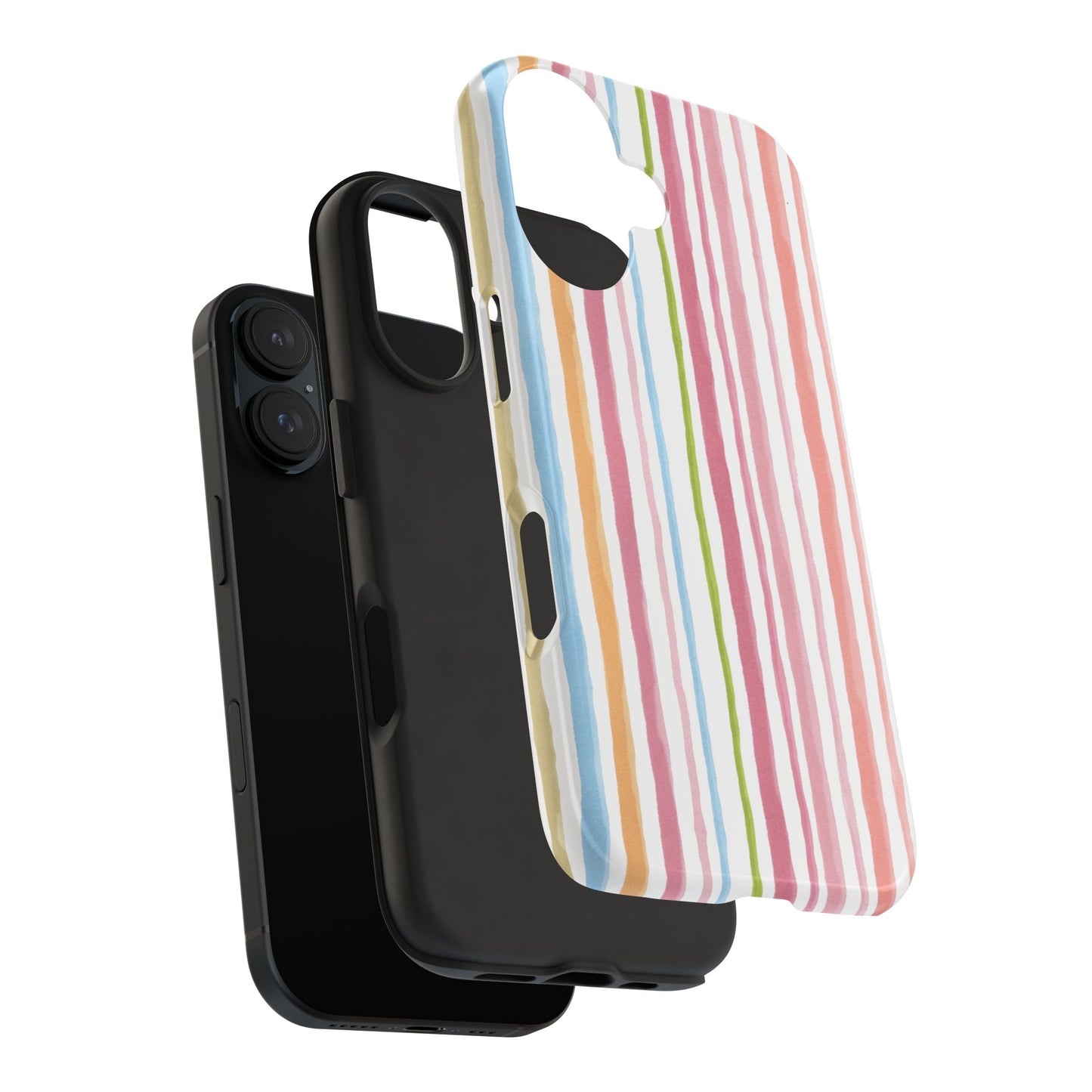 Swim Stripe Pastel Phone Case