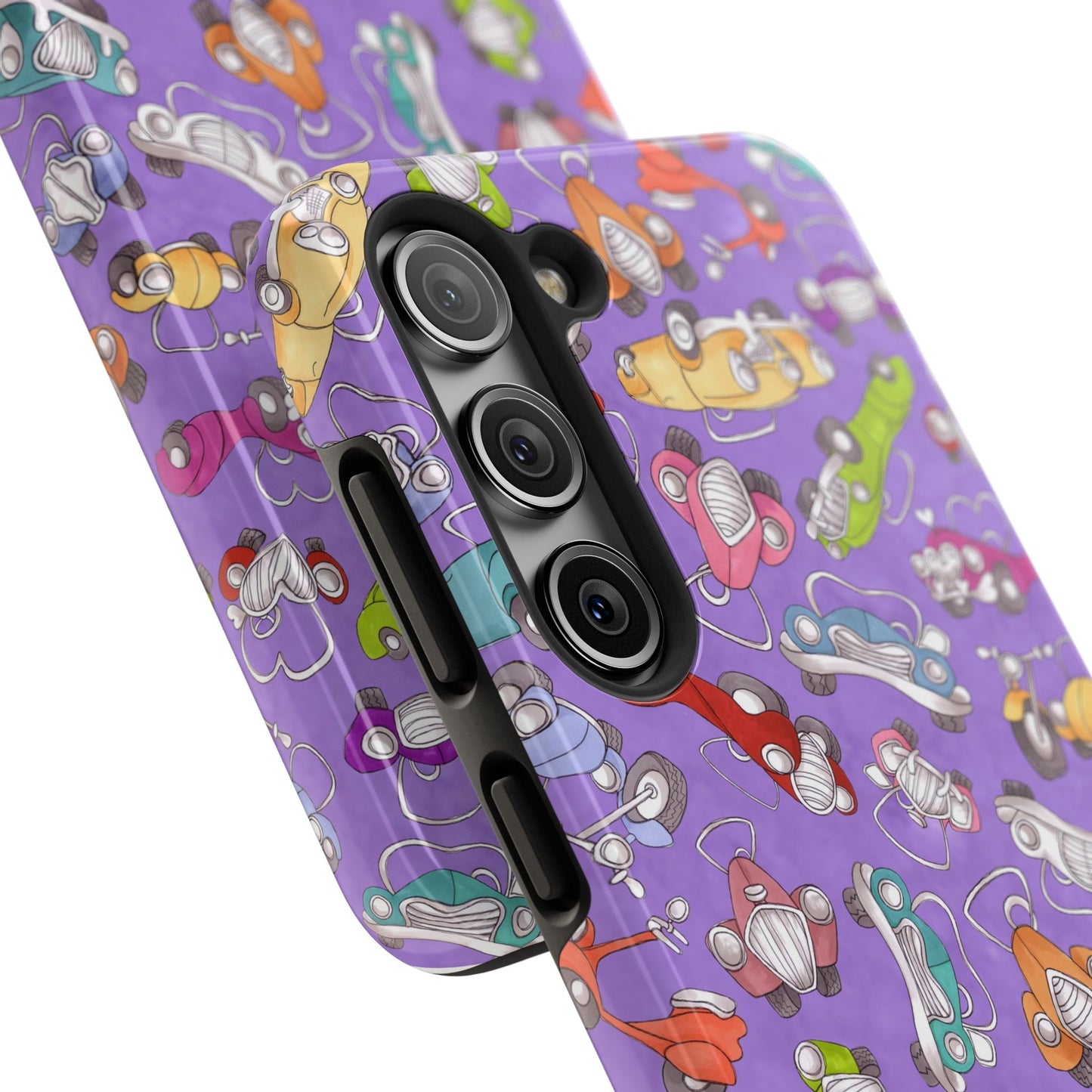 Pile Up Purple Phone Case