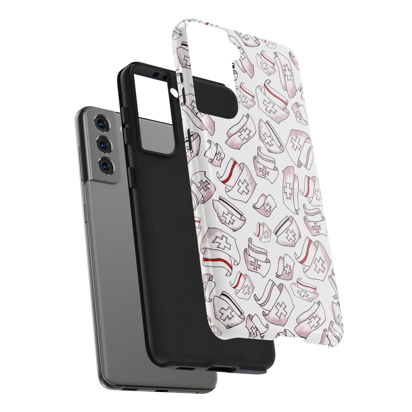 Happy Hats White Phone Case