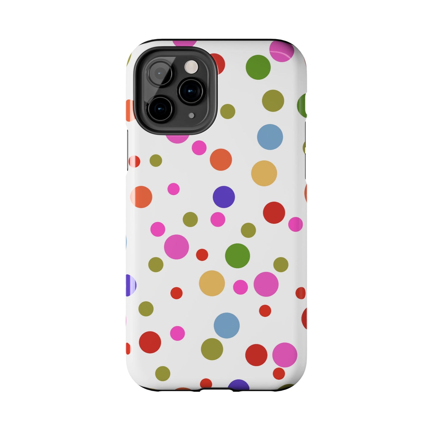 Dot Assortment White Phone Case