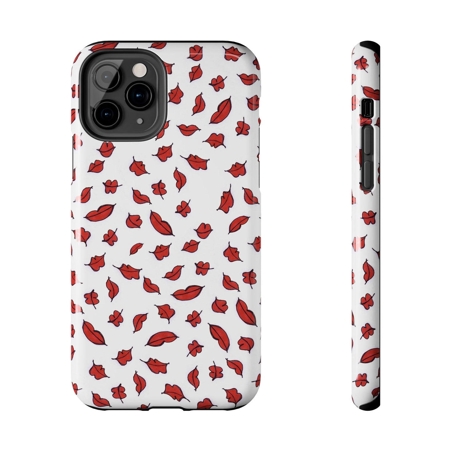Autumn Lips White Phone Case