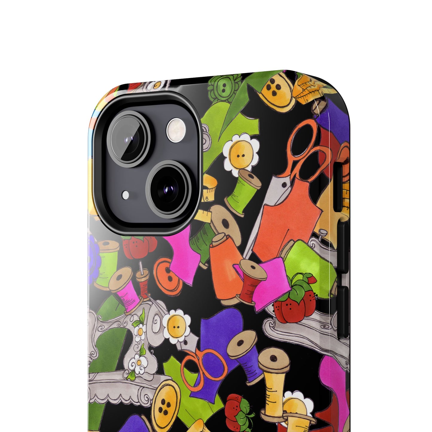 Kaleidasew Black Phone Case