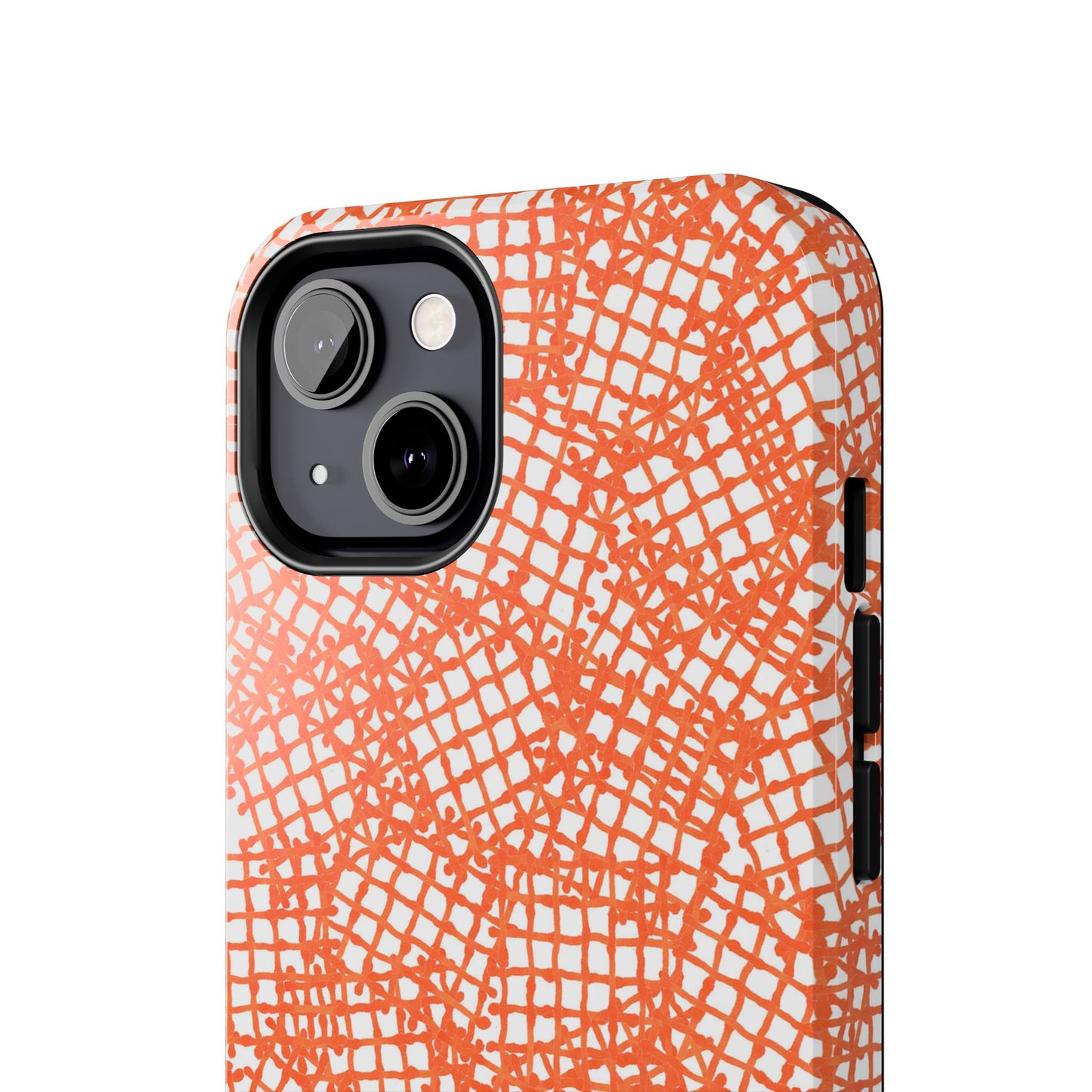 Random Waffle Orange Phone Case