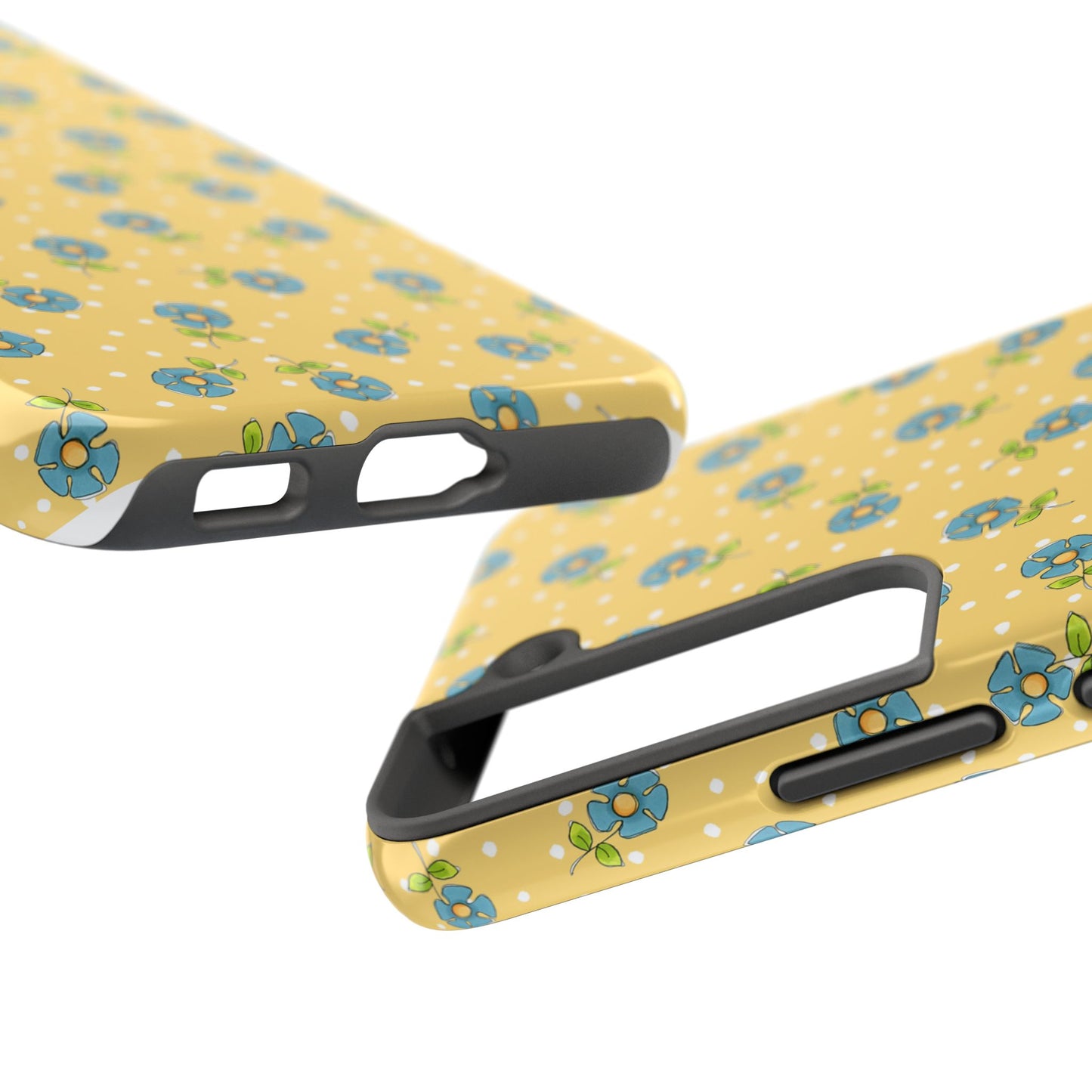 Daisy Dots Yellow Phone Case