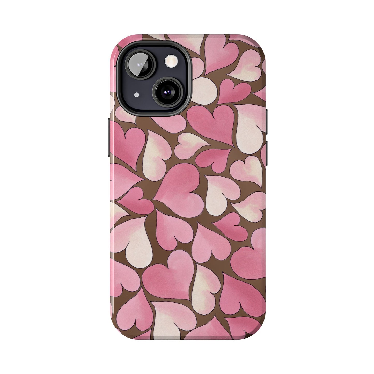 Hearts Chocolate Phone Case