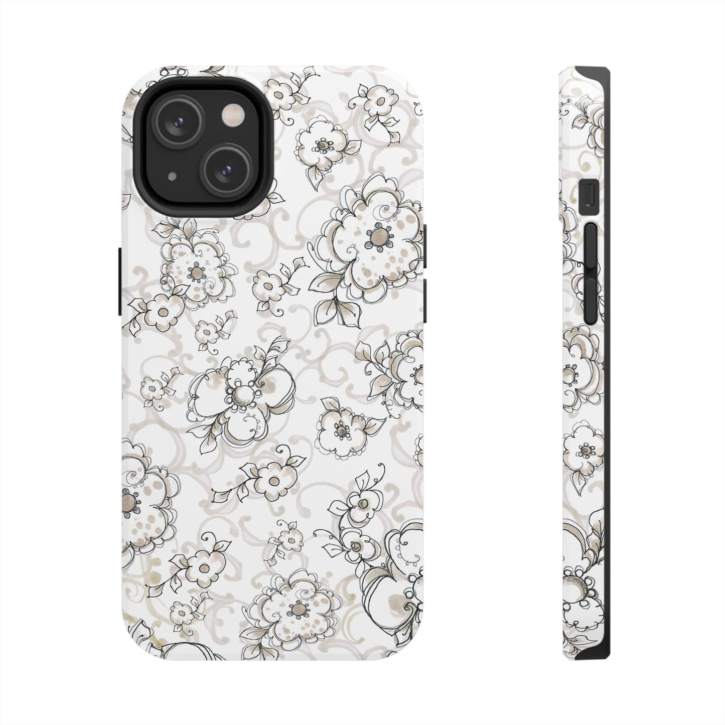 Angel Flowers Phone Case