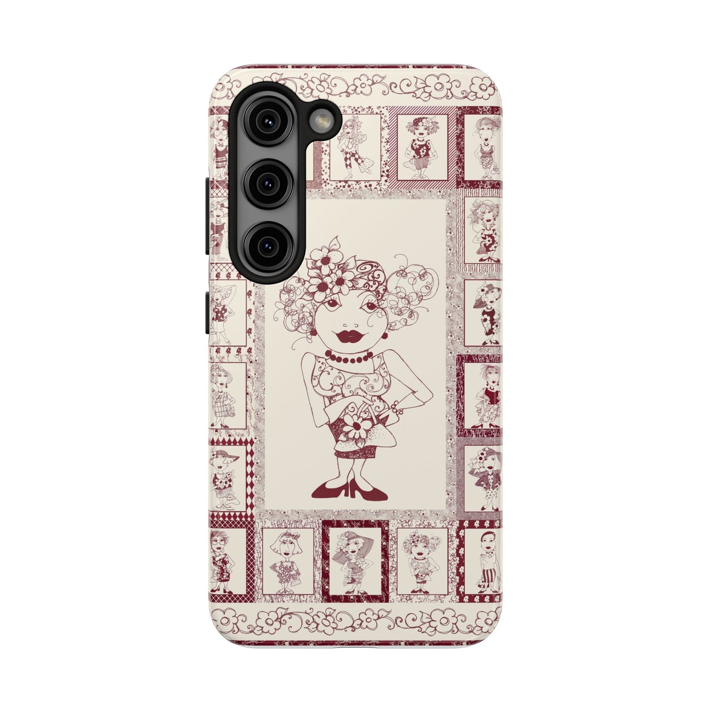 Redheads Portrait Phone Case