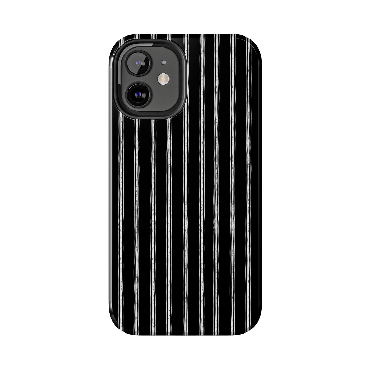 Napkin Stripe Black / White Phone Case