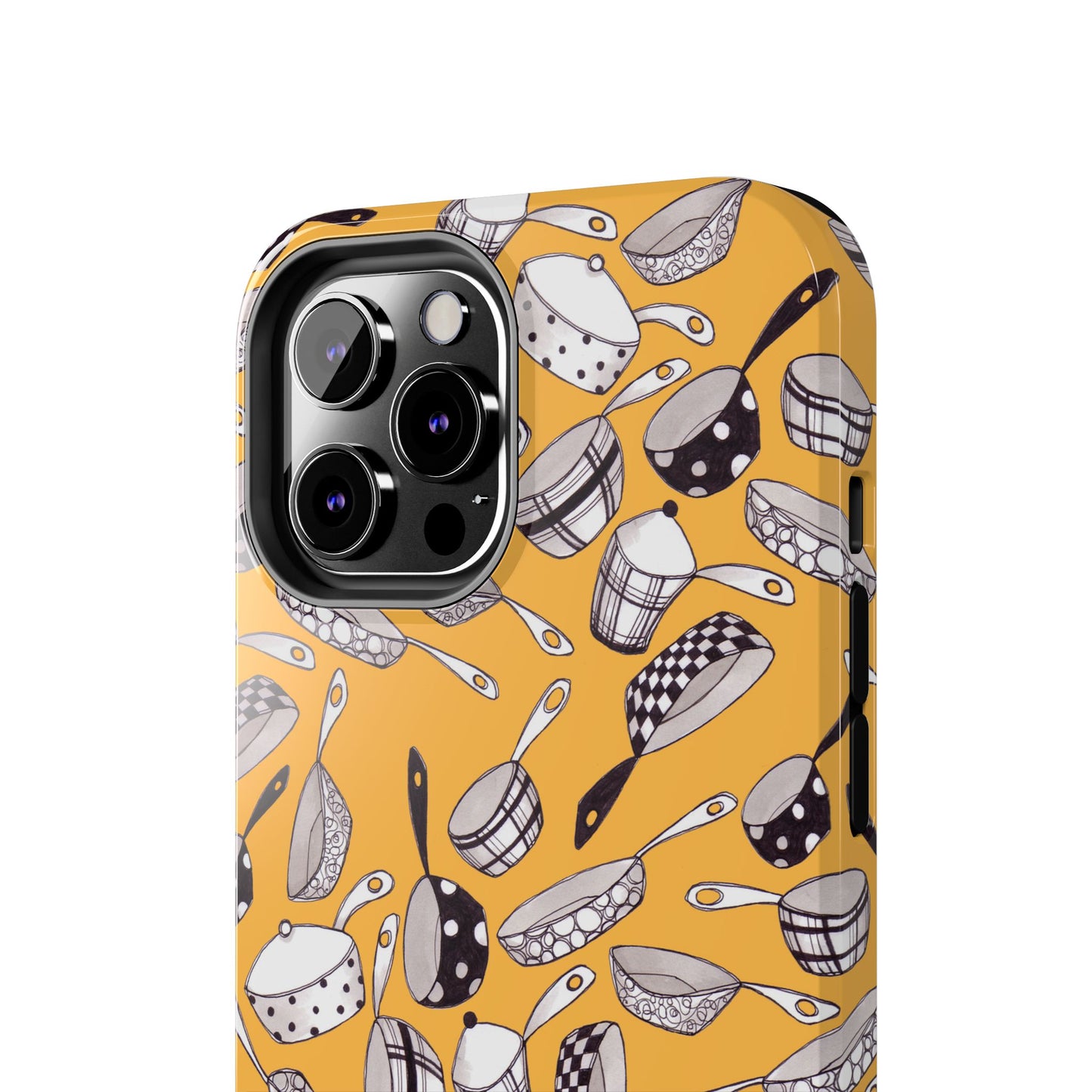 Pots & Pans Flyin' Yellow Phone Case