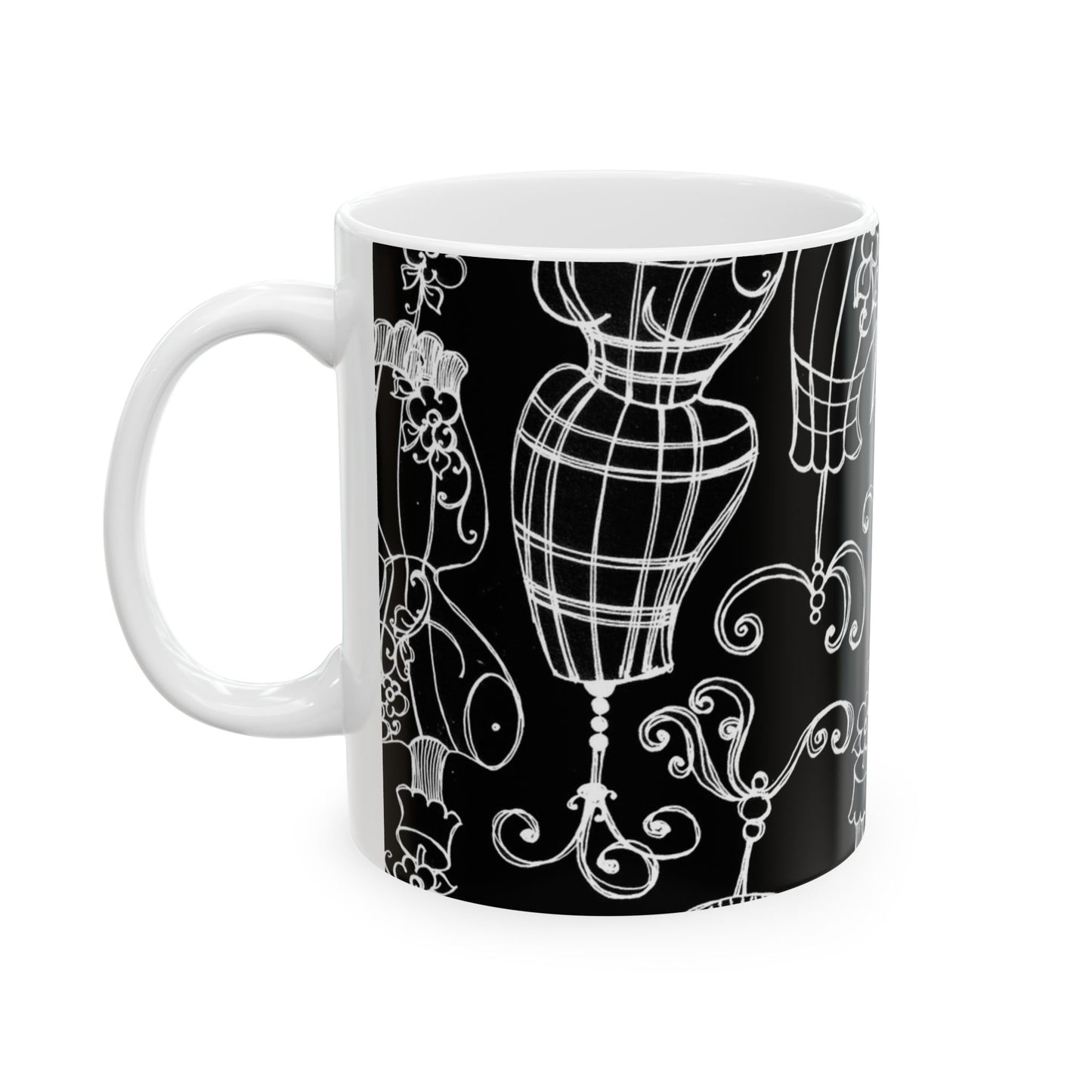 Mannequinique Black / White Cup