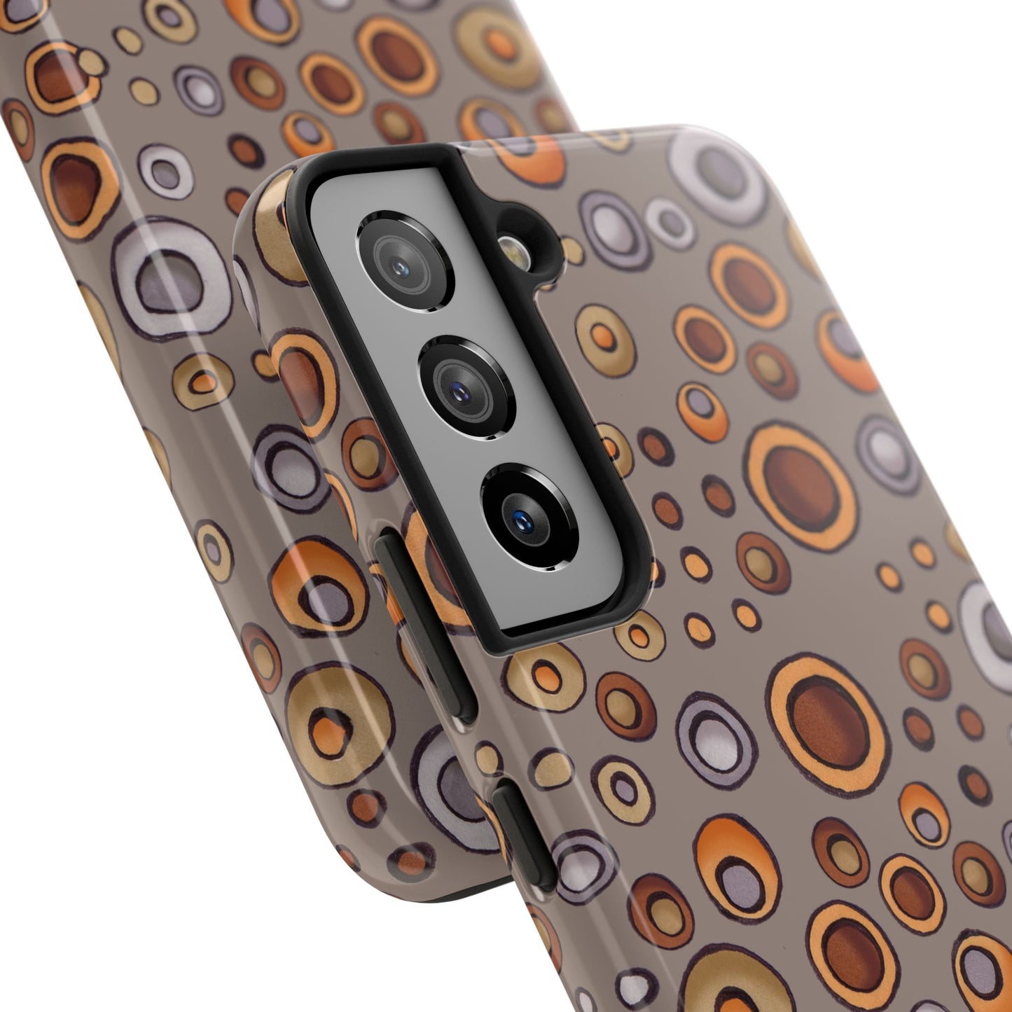 Doggy Dots Gray Phone Case