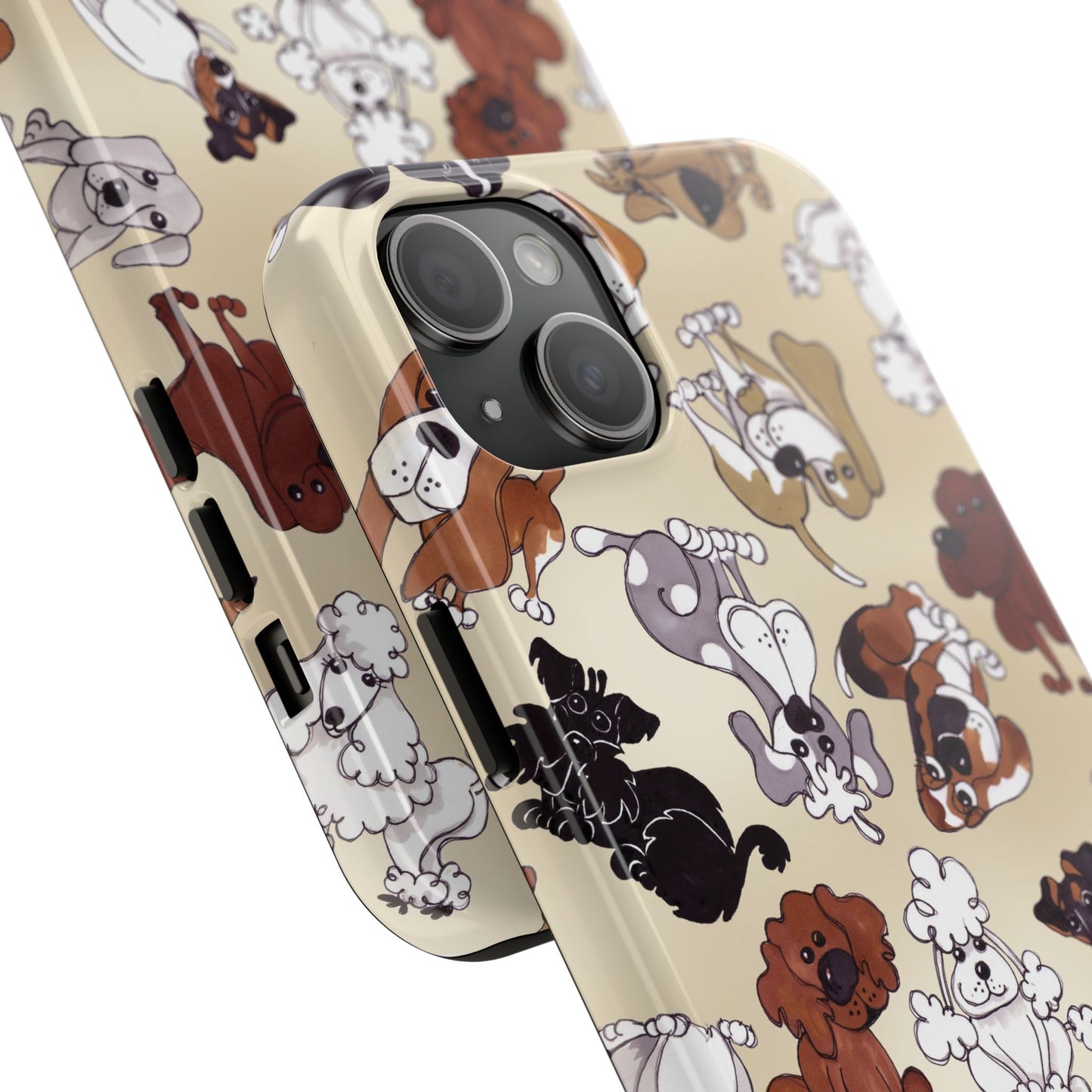 Tossed Doggies Bone Phone Case