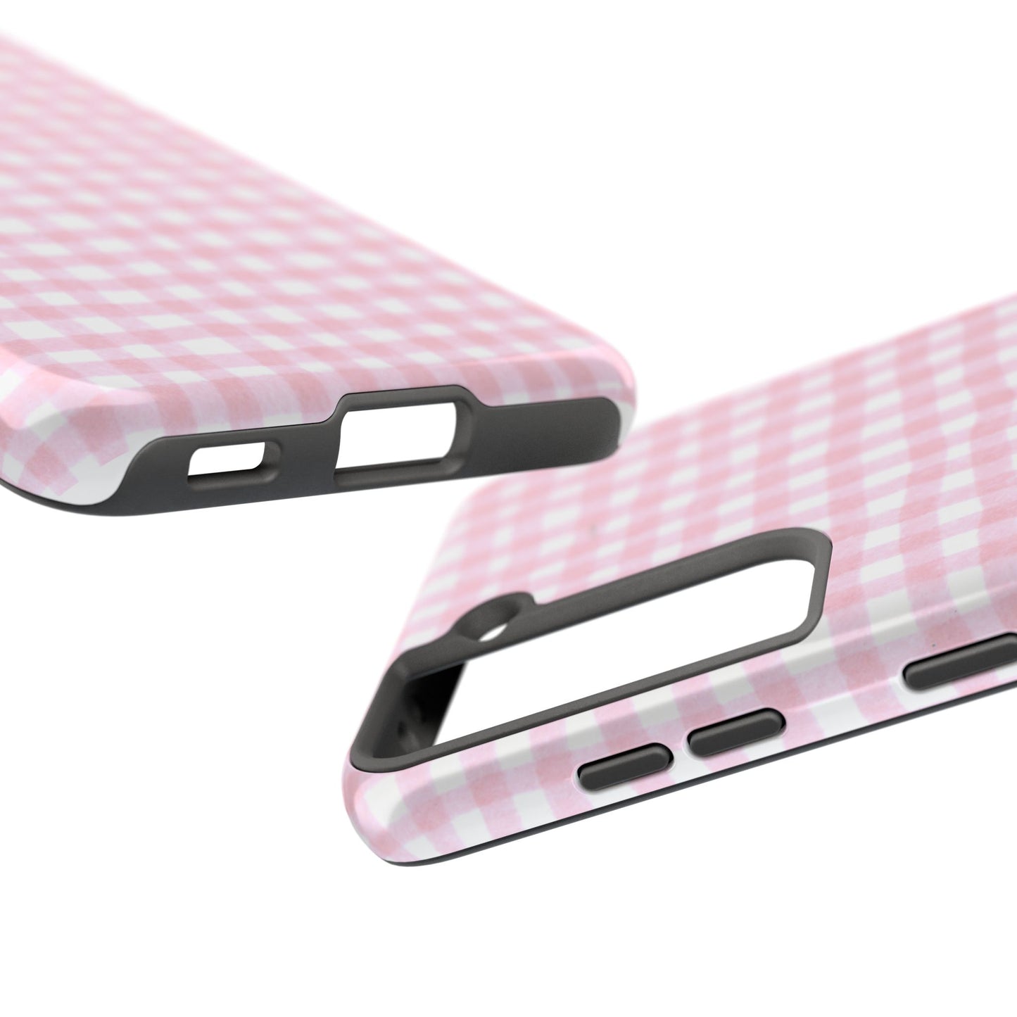Wonky Chipper Check Pink Phone Case