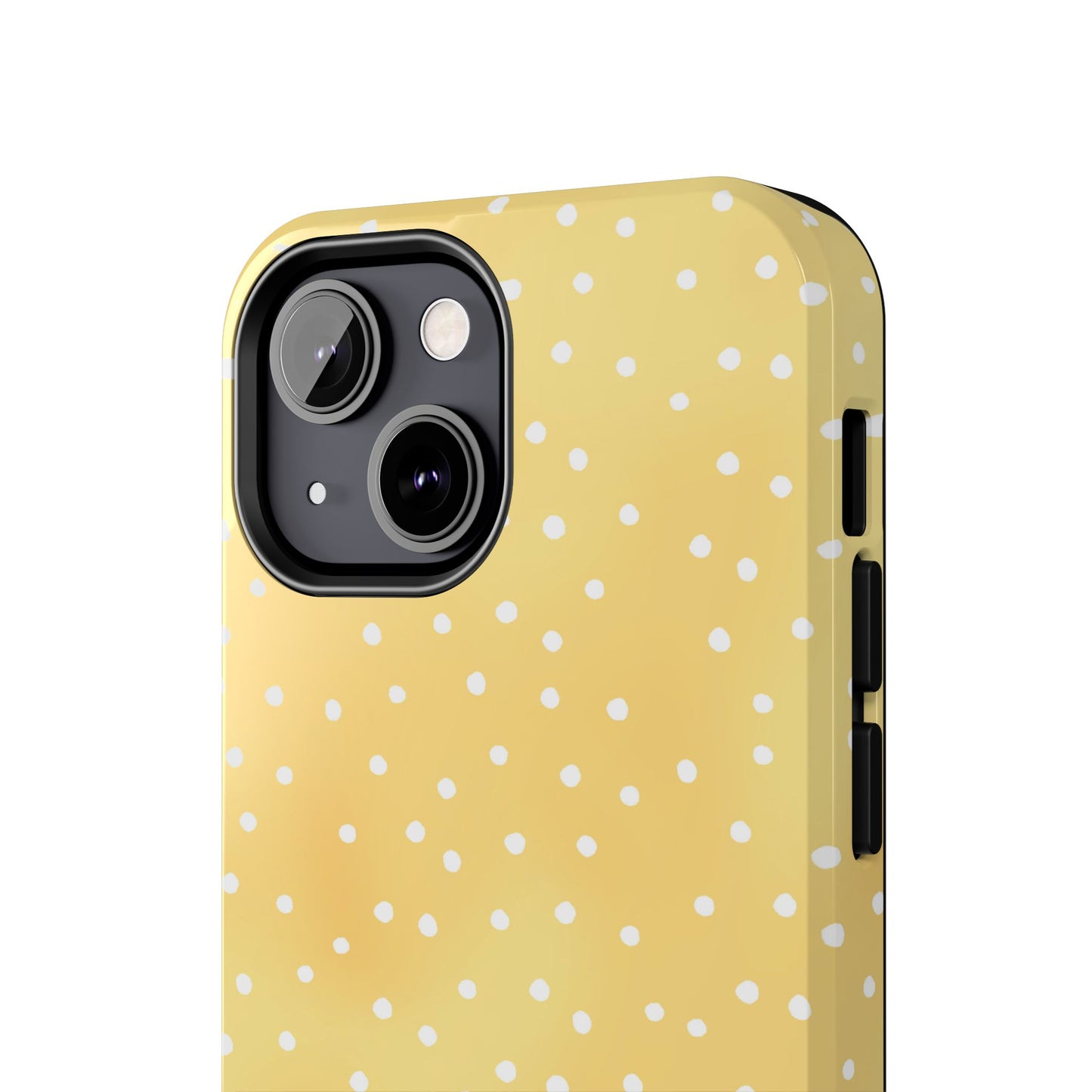 Dinky Dots Sunshine / White Phone Case