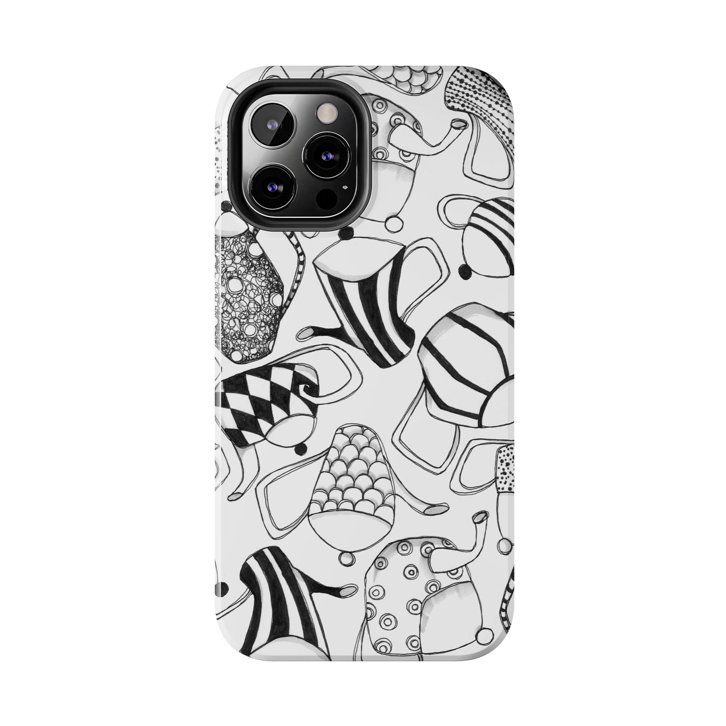 Coffee, Tea Anyone? White Phone Case