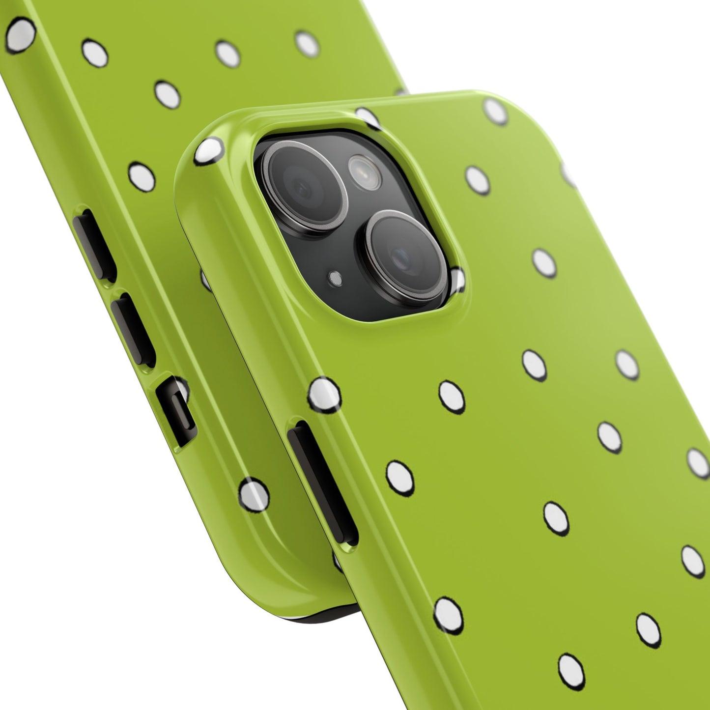 Lime Dots Phone Case