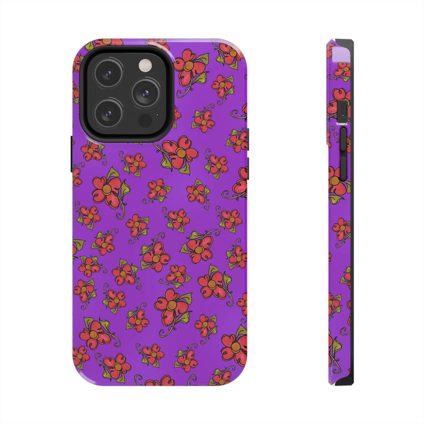 Daisy Caper Purple Phone Case