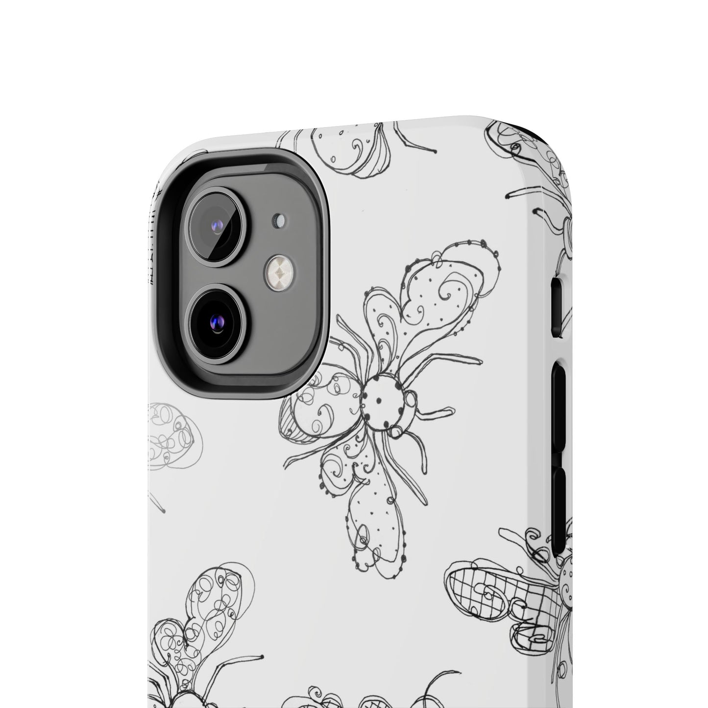 Busy Bees White Phone Case