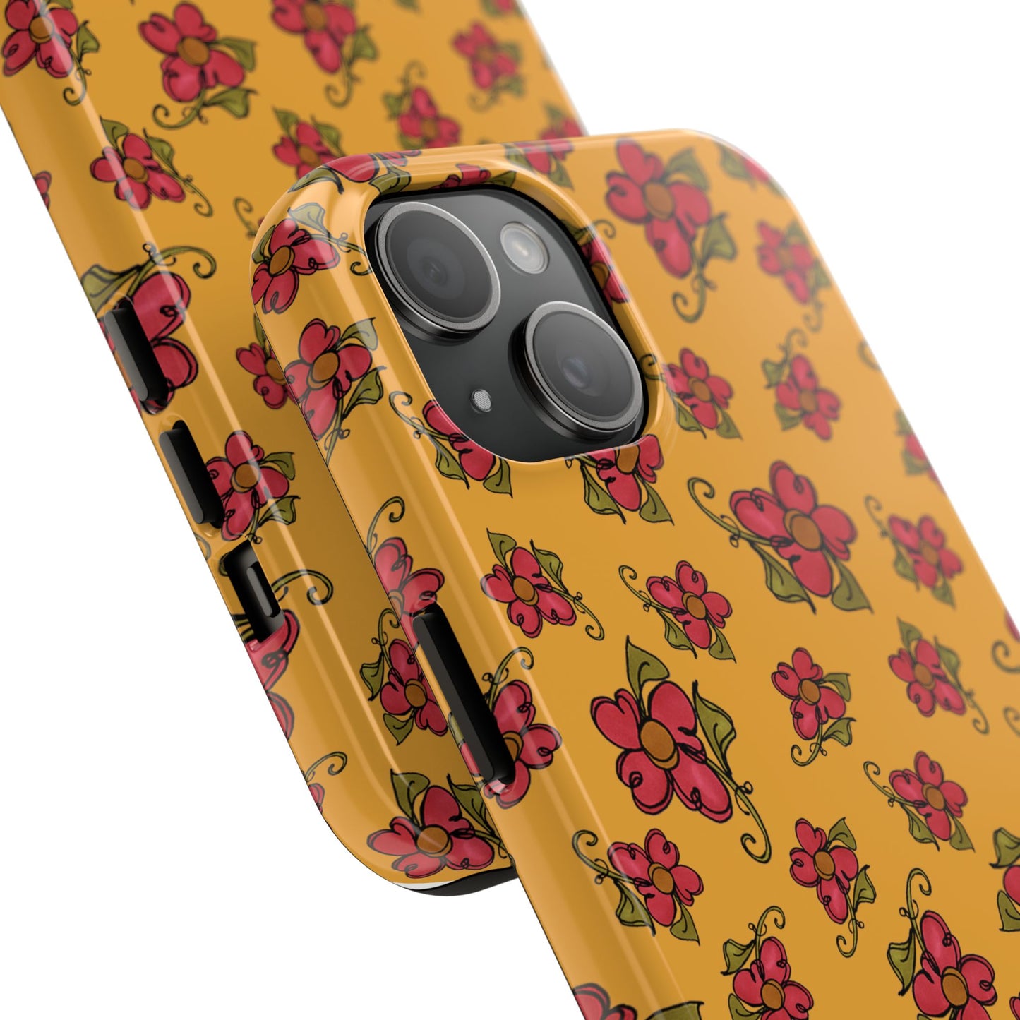 Daisy Caper Gold Phone Case