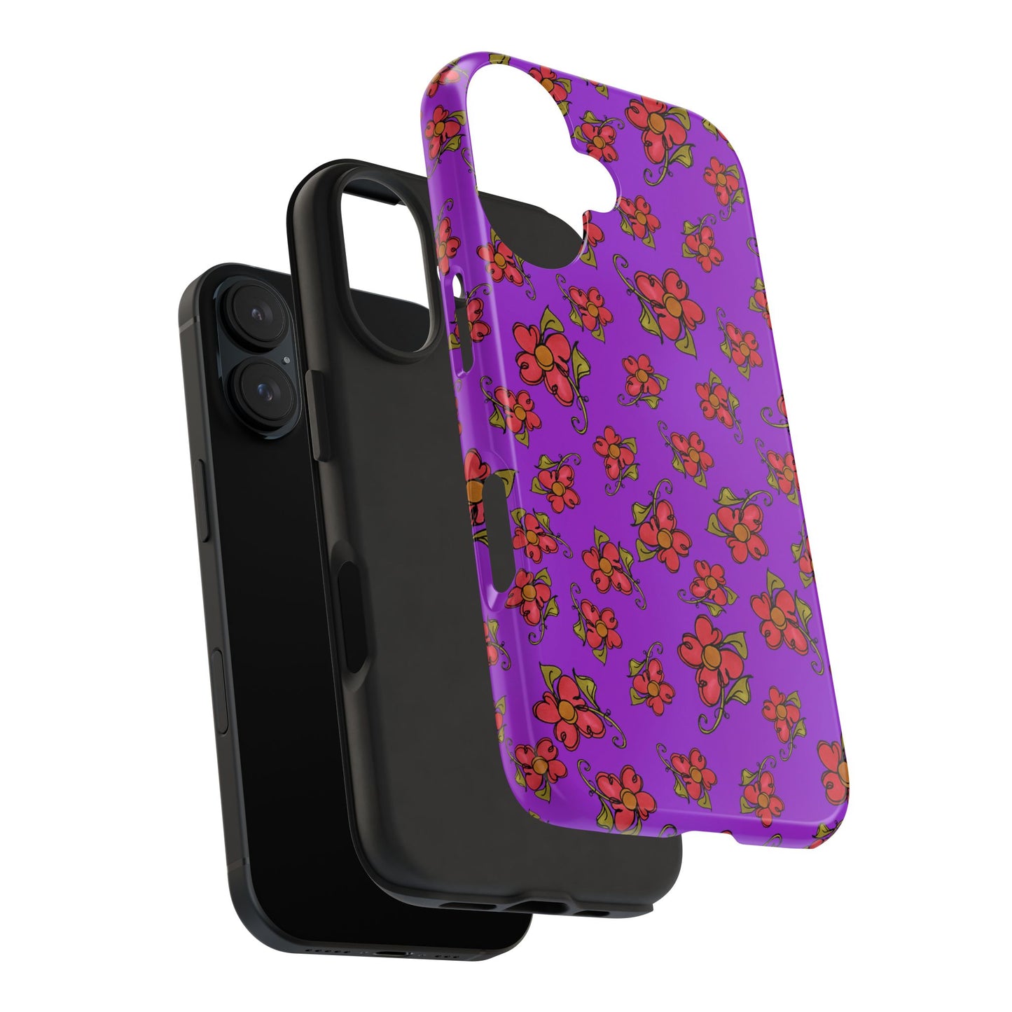Daisy Caper Purple Phone Case