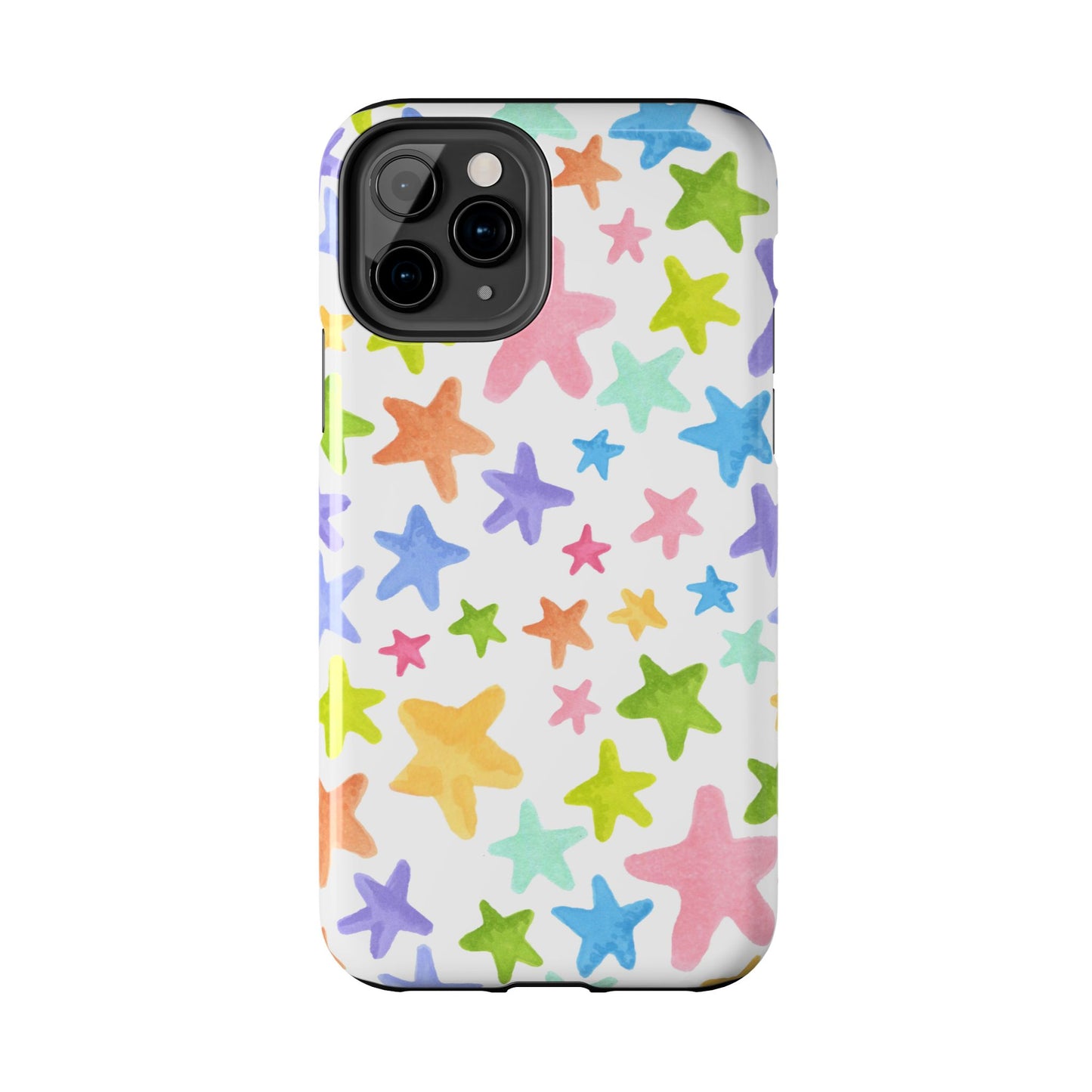 Happy Stars White Phone Case