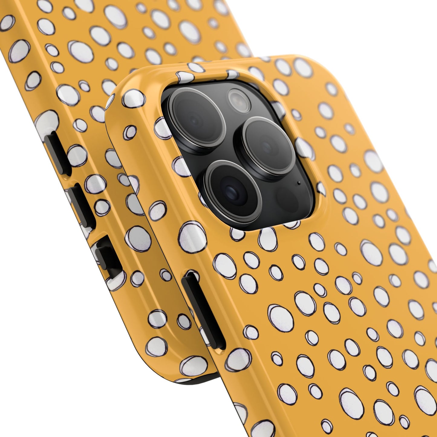 Pot Dots Yellow Phone Case