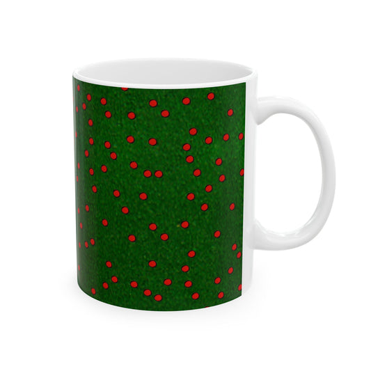 Happy Dots Green / Red Cup