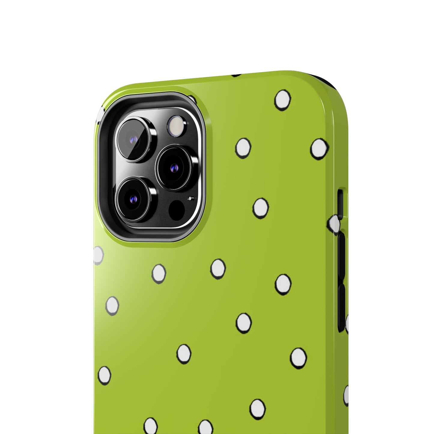 Lime Dots Phone Case