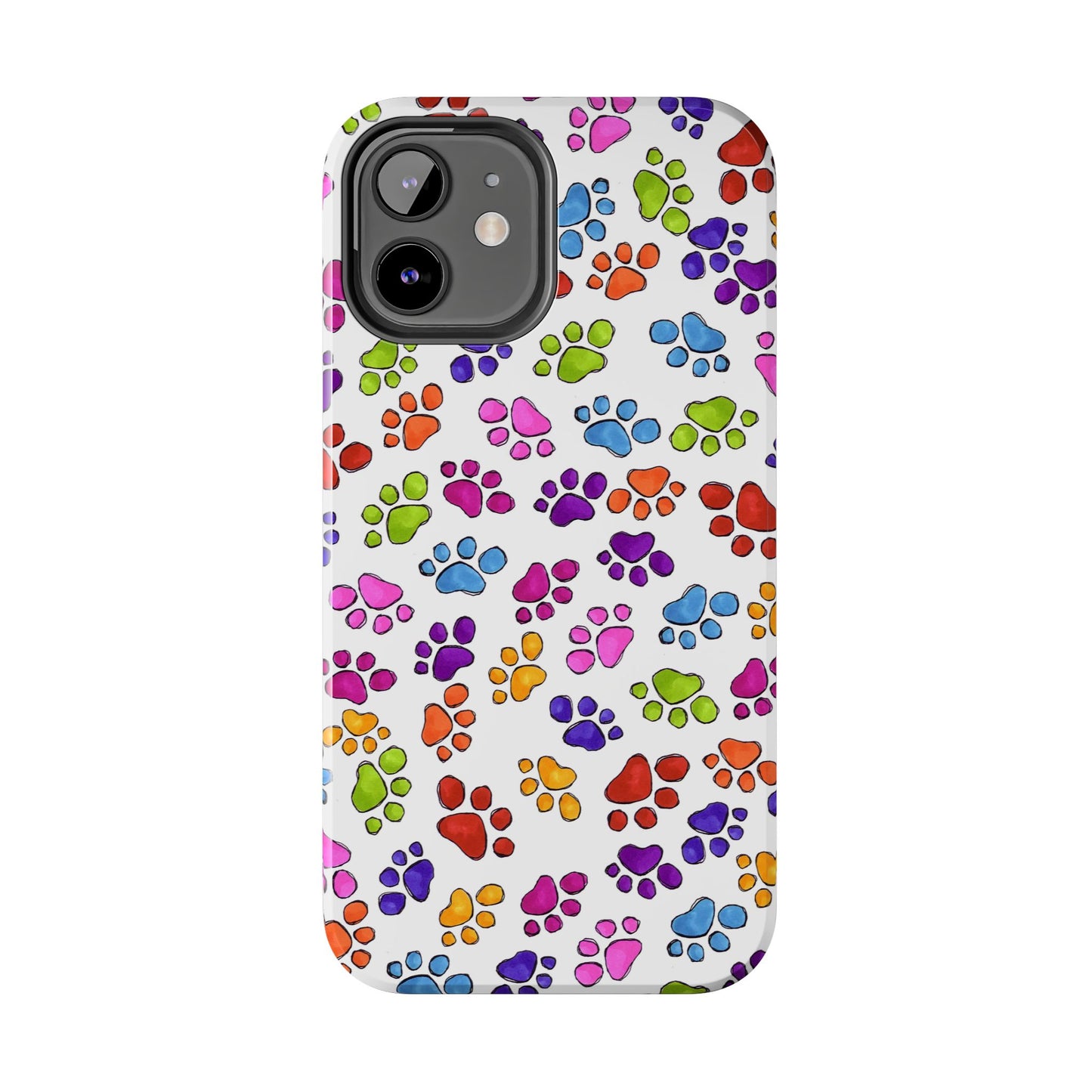 Fancy Paws White Phone Case