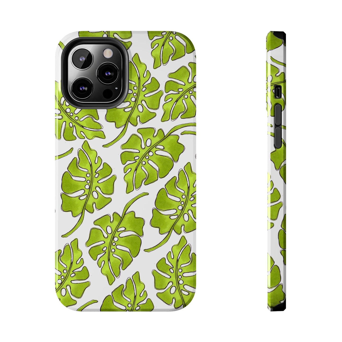 Big Leaf White Phone Case
